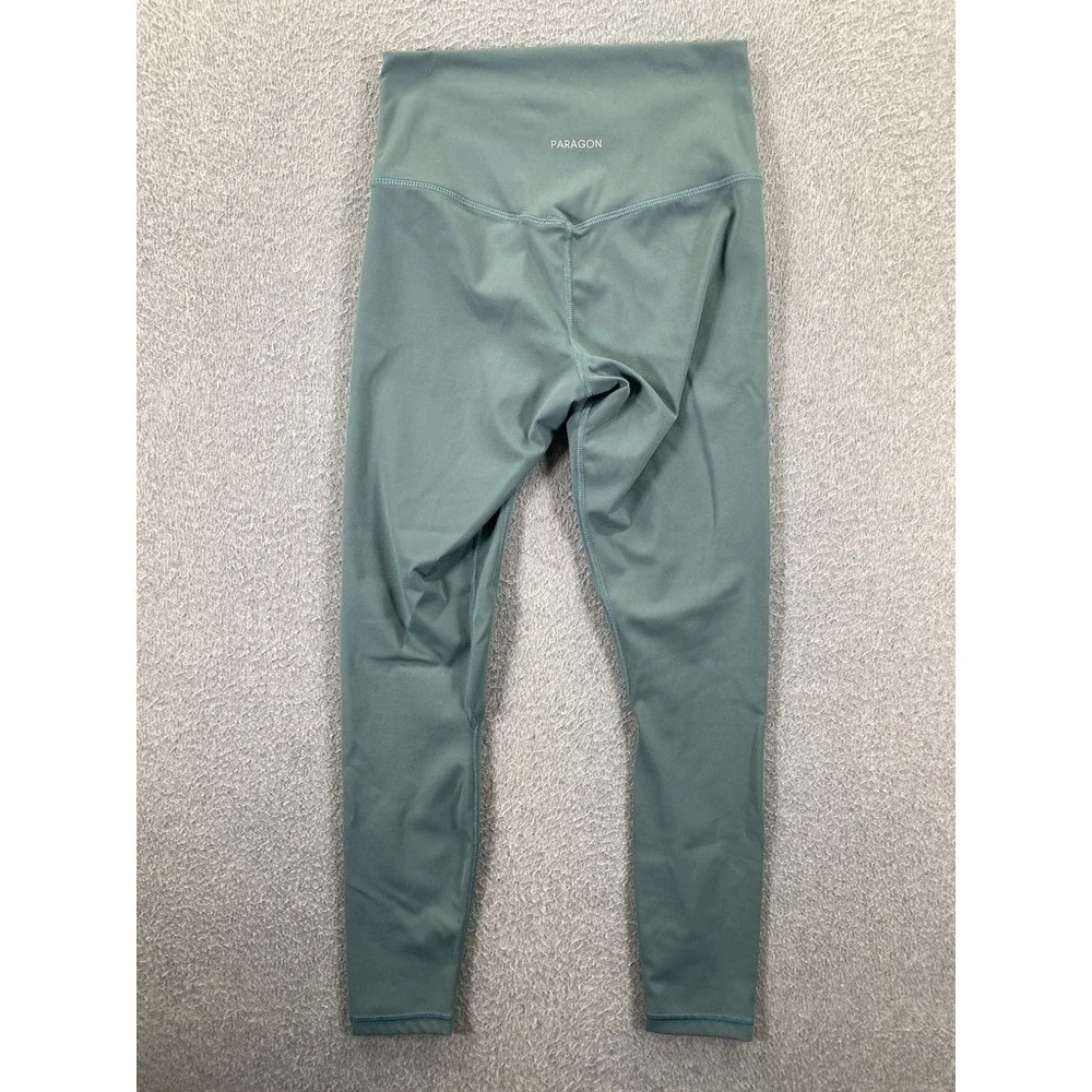 Paragon Leggings Womens S Green Active High Rise Sculptseam 24